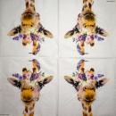 018 Giraffe - 4-ply - Paper Design - Handkerchief